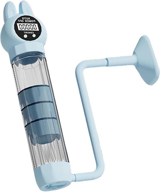 Atemtrainer – Core-trainer – Verbessert Die Atmung – Intelligente Messung – 22 X 5 Cm – Blau