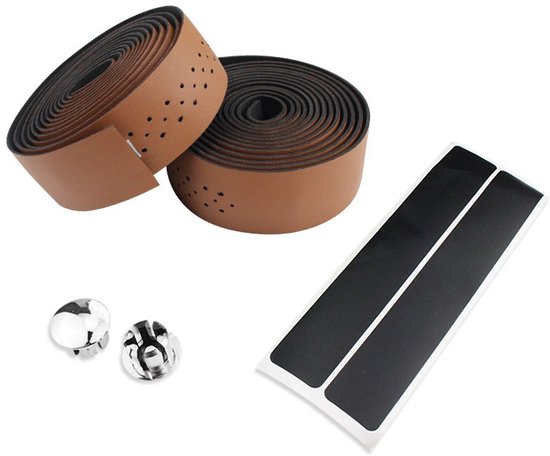 Lenkerband, 2 Rollen, Rennrad-klebeband, Rutschfest, 200 X 3 Cm (braun)