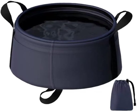 8,5-liter-falt-camping-wassereimer Mit Griff