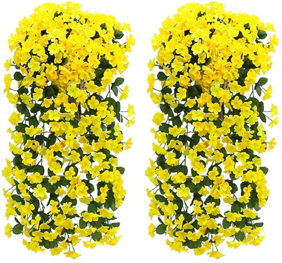 Künstliche Blumen – Glyzinien – 2 Stück – 90 Cm – Künstliche Glyzinien-hängepflanze – Perfekte Dekoration Für Partys Und Garten