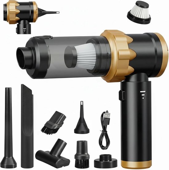 Handstaubsauger, 22000pa Akku-handstaubsauger, Autostaubsauger (mit Bürstenlosem Motor)