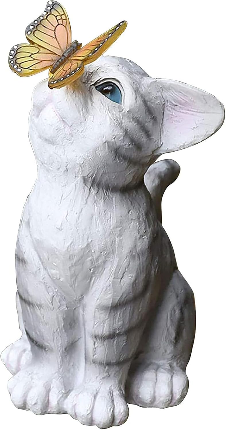 Led-solarlampe Für Katzen, 26 X 16 Cm, Warmweiß, Inkl. Batterie, Gartenlampe, Laterne, Solarlampe Für Kätzchen Und Tiere