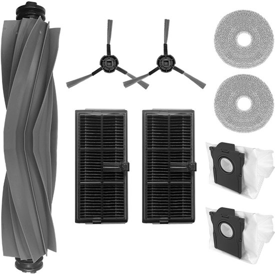 9-teiliges Zubehörset Für Dreame L10s Pro Ultra Heat/l10s Ultra Gen 2 – Staubsaugerteile – Ersatzteile Für Saugroboter