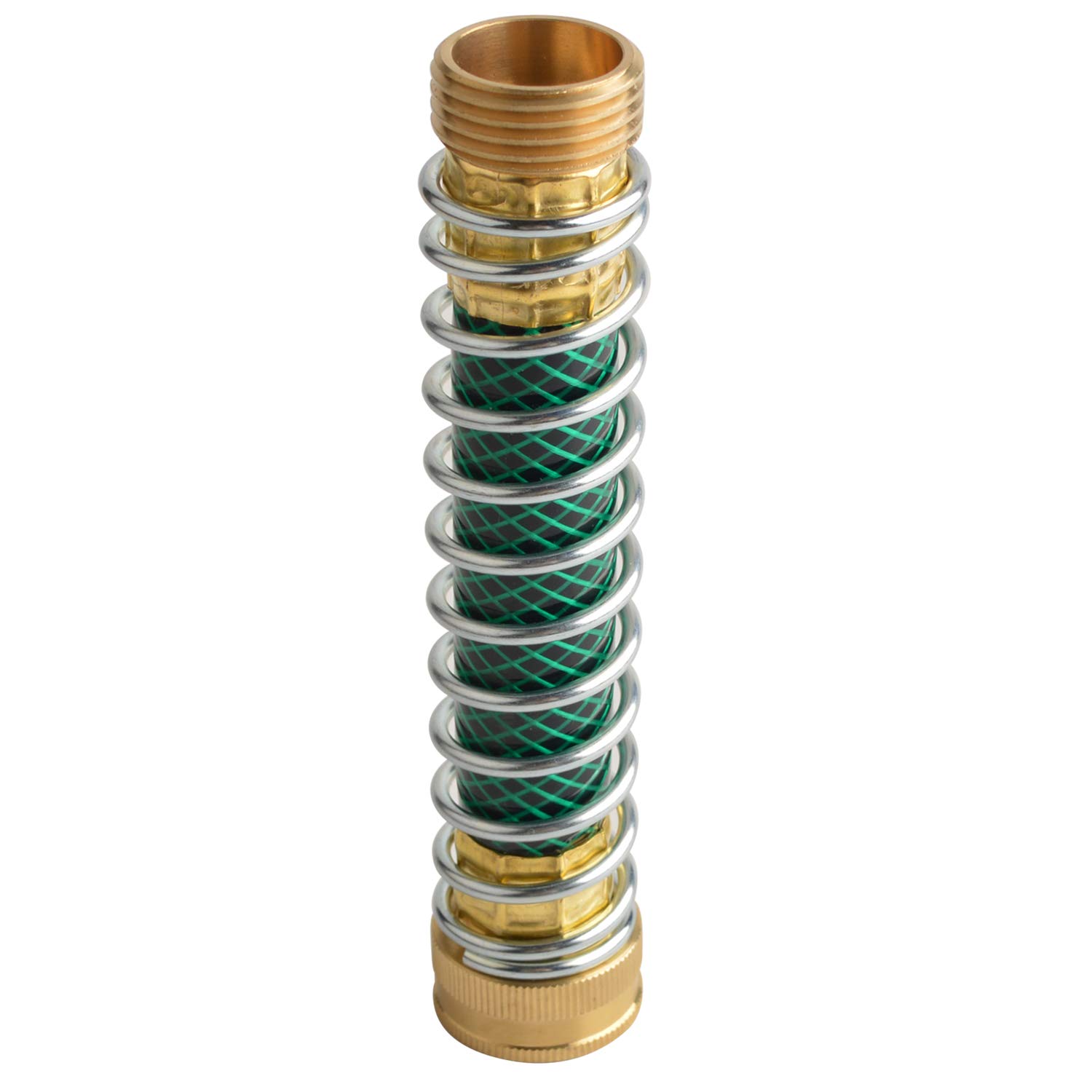 Gartenschlauch-federschutz, Massiver Messingverbinder, Wasserhahn-verlängerungsschlauch-federanschluss, 3/4"-regner-tropfbewässerung