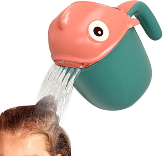Shampoo-spülbecher Mit Cartoon-motiv Für Kinder, Multifunktionaler Duschbecher Für Kleinkinder, Babys Und Kinder
