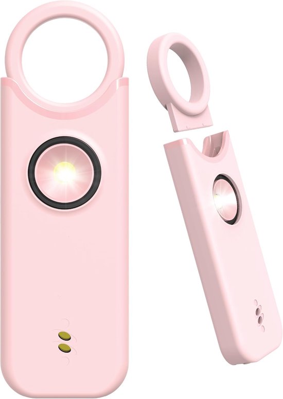 Persönlicher Selbstverteidigungsalarm, 135 Db Selbstverteidigungsalarm Für Frauen, Schlüsselanhänger Mit Led-anzeige, Schützen Sie Sich Jederzeit Und Auch Ältere Menschen (hellblau)