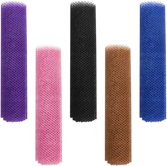 Wäschenetz – Scheuernetz – Badeschwamm – Duschschwammnetz – 5er-pack
