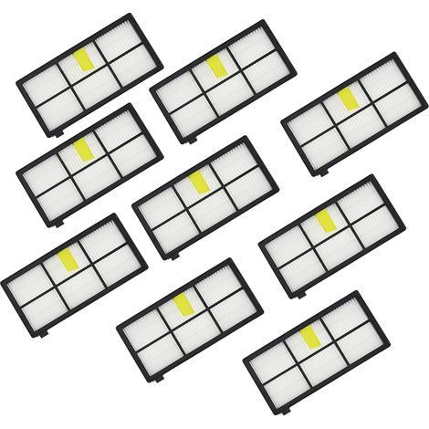 10 Filter Als Ersatzteile Für Irobot Roomba Staubsauger Der Serien 800/900