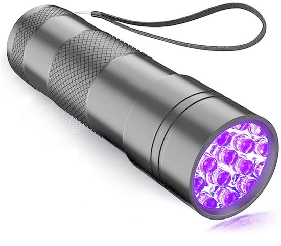 Tragbare Uv-led-schwarzlicht-taschenlampe (395 Nm) – Urin-/fleckendetektor