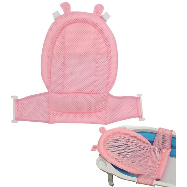 Babybadewannensitz, Duschnetz Für Neugeborene Von 0-3 Jahren (rosa)