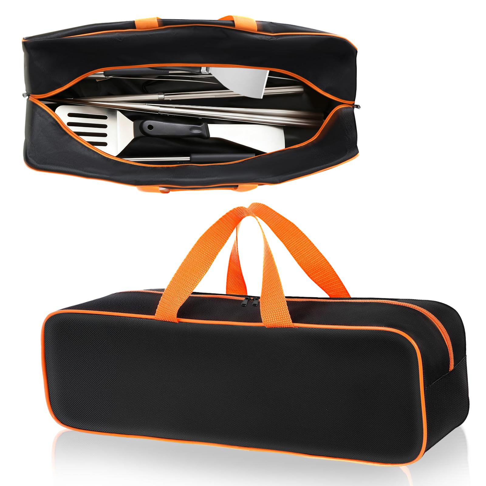 Grillwerkzeugtasche – Geräumige Aufbewahrung Für Grillzubehör Und -werkzeuge – Geeignet Für Den Außenbereich (43 X 13 X 12 Cm)