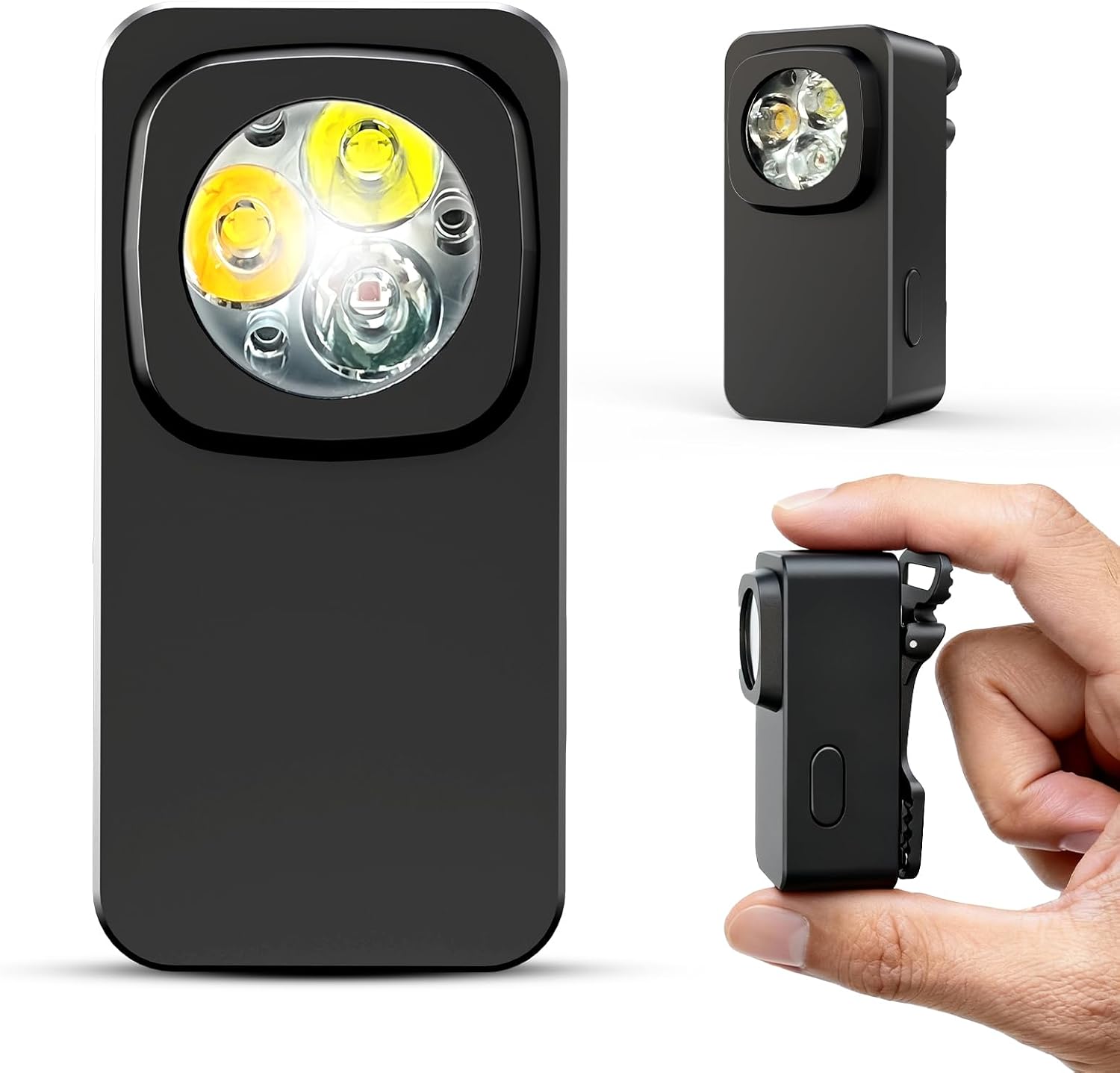 Wiederaufladbare Led-taschenlampe Mit 600 Lumen, Ideal Zum Wandern Und Angeln, Extrem Hell, Mini-taschenlampe Für Camping, Kleine Taschenlampe Mit Rotlicht