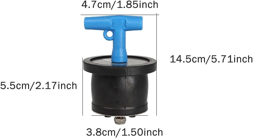 Kompatible Edelstahl-schlauchabdeckungen Zum Abdichten Und Reinigen, Rückflussverhinderer Für Die Winterpoolreinigung, Bootsablaufabdeckungen (größen: 38-47 Mm)