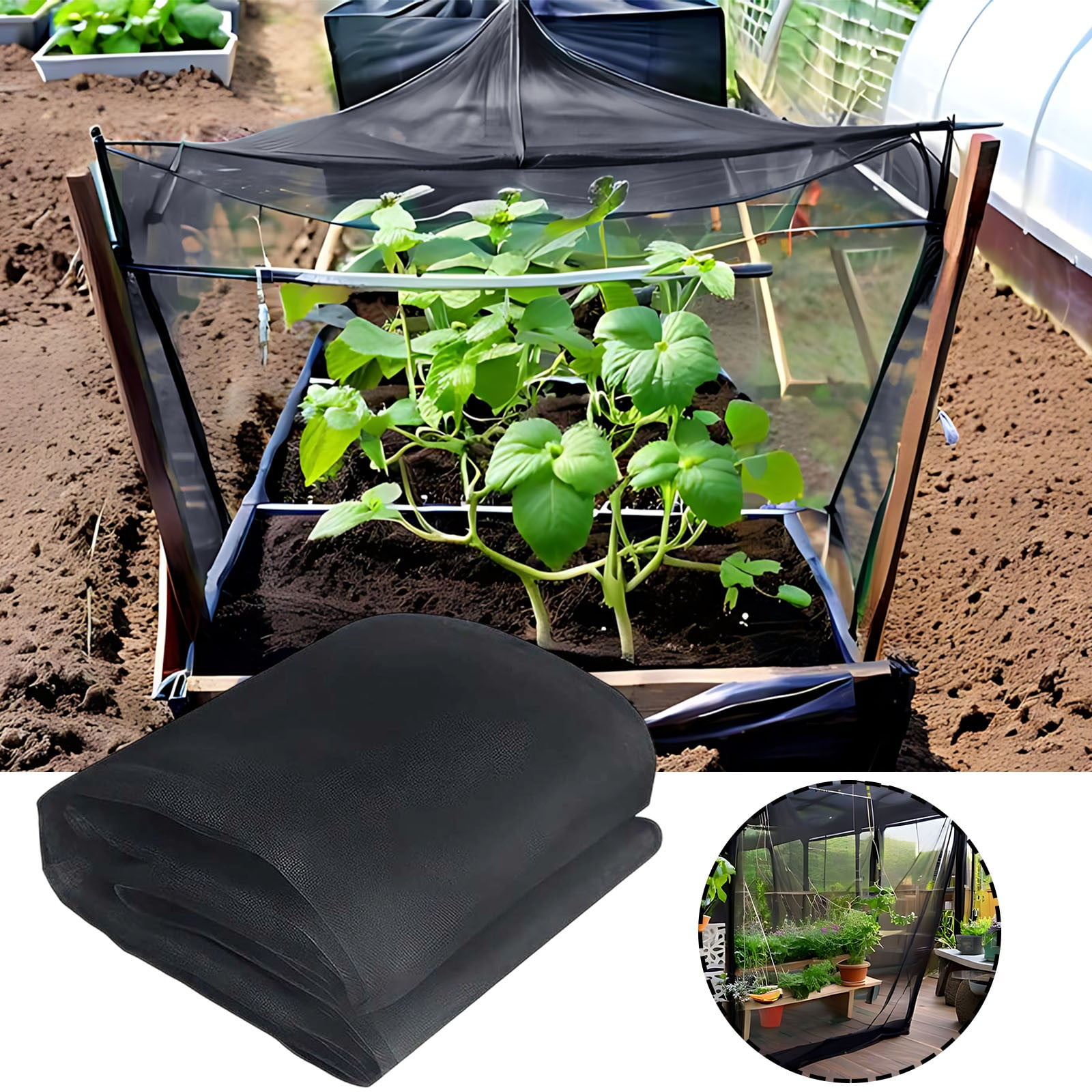 Moskitonetz Für Den Außenbereich, Für Gärten, Terrassen Und Camping (2,4 M Breit 6 M Lang)