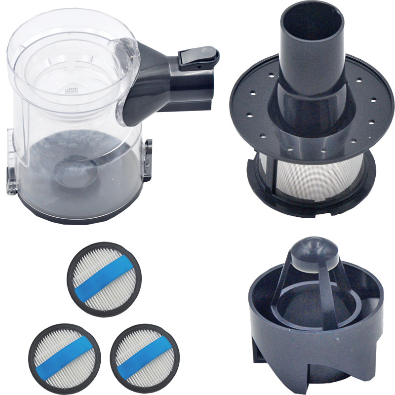 Geeignet Für Proscenic Ultenic P12 Und P13 Staubsauger: Filterpatronen Und Staubbehälter Mit Mehreren Kegeln.