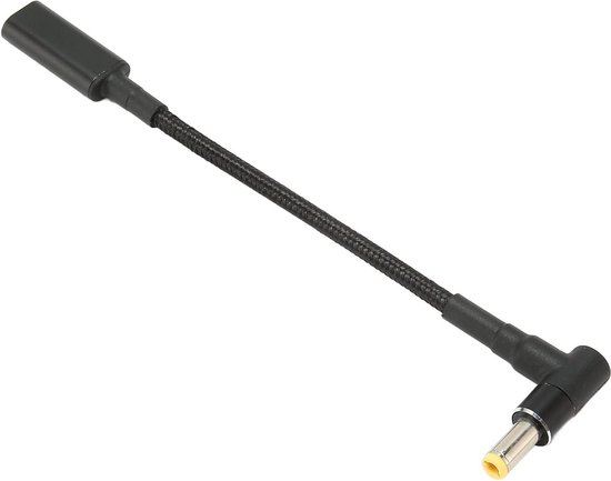 Usb-c-buchse Auf Dc 5,5 X 2,5 Mm Pd-ladekabel – 100-w-laptop-ladekabel