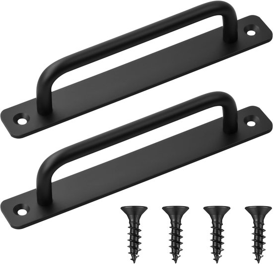2 Robuste Schiebetürgriffe Für Scheunentüren, Ideal Für Schränke, Garagen Und Möbel