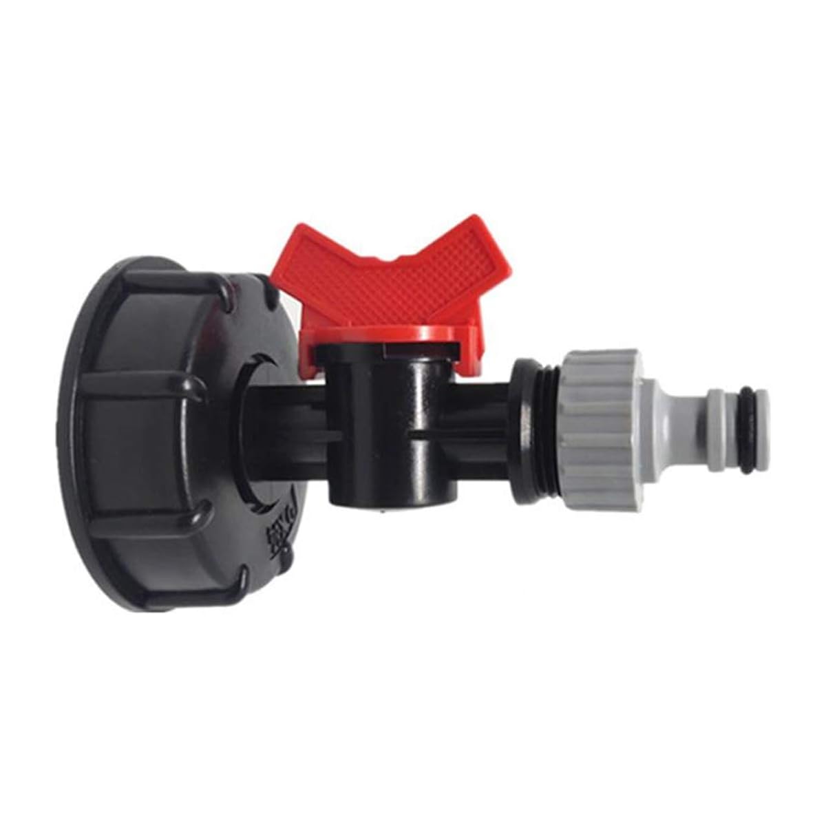 Geeignet Für Ibc-adapter Für Gartenwassertanks, Kompatibel Mit S60x6-schnittstelle, Mit Wasserhahnventil Und -anschluss.