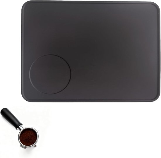 Silikon-kaffeetampermatte Und Siebträger-abtropfmatte, 20 X 15 Cm