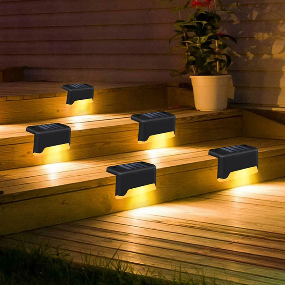 Solarbetriebene Led-außenleuchten Für Wege, Gärten, Terrassen, Treppen Und Zäune.