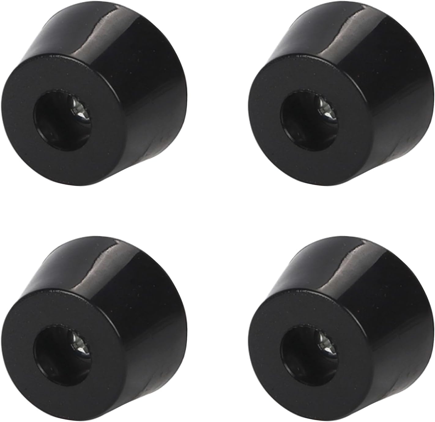 Vier Rutschfeste Und Langlebige Gummifüße (32 Mm Tief X 24 Mm Breit X 18 Mm Hoch) Mit Metallscheiben Schützen Den Boden Effektiv.