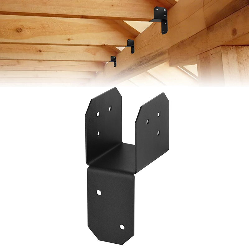 Trägersystem - Verbinder - Schwermetall-trägerstütze - Trägerbefestigungsvorrichtung Für Holzpavillons (33,5 Zoll)