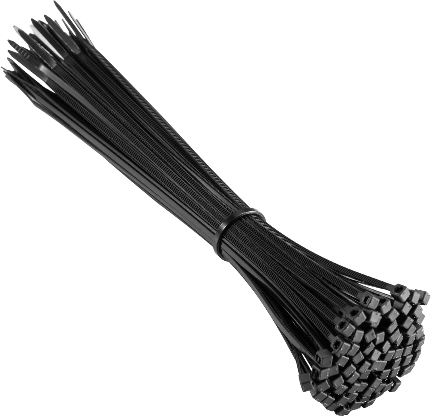 100 Stück Professionelle Kabelbinder, 200 Mm X 2,5 Mm, Rilsan Nylon-kabelbinder, Temperaturbeständig, Schwarz