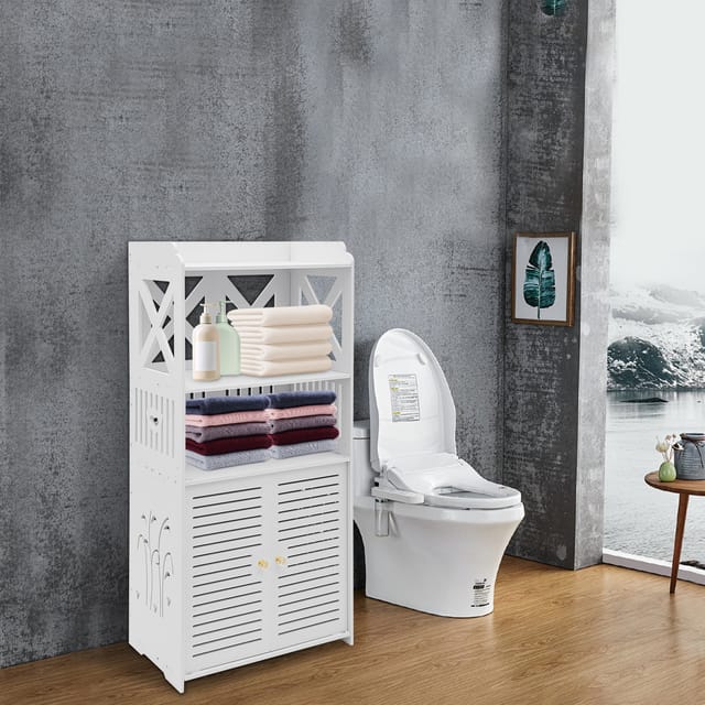 Badezimmerschrank Kommode Badschrank Toiletten-Seitenschrank 40 2590cm