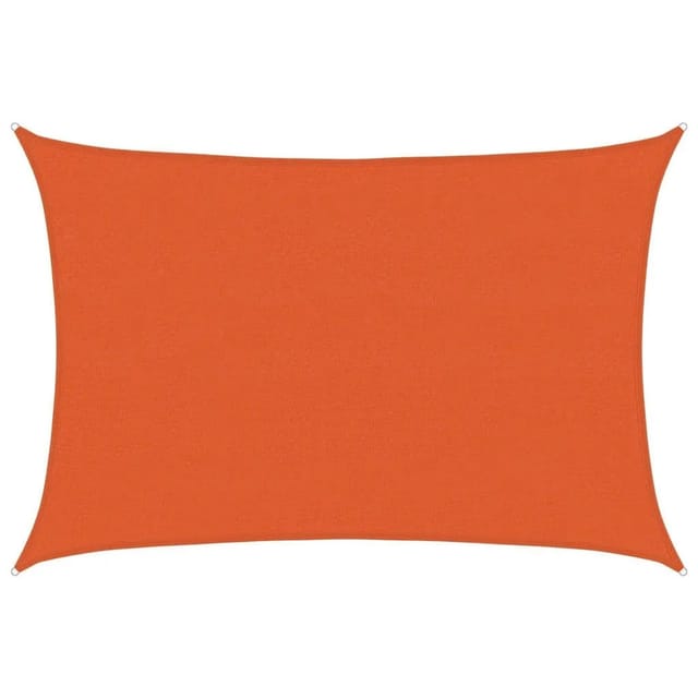 Sonnensegel 160 g/m² Orange 4x6 m hdpe Vidaxl
