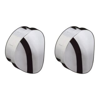 Abdeckungen für Unica s Brausestange, Chrom - Hansgrohe