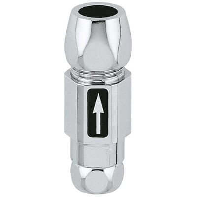 Grohe Rückflussverhinderer DN 10 3/8"x10mm für Eckventile, Chrom
