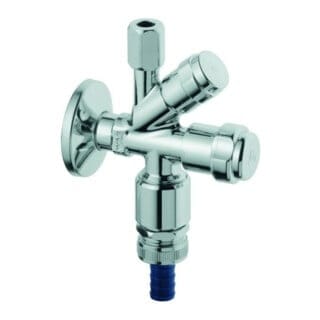 Original was Kombi-Eckventil, dn 15, Wandmontage, Kartuschen-Oberteil, Sicherungseinrichtung Typ hd, 3/8', Chrom - Grohe