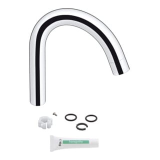 Axor Auslauf Terrano 2-Griff Waschtischarmatur, Chrom