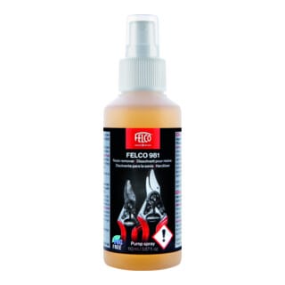 Felco - 981 Harzlöser Spray 110 ml Profi beseitigt Harzrückstände Harzentferner