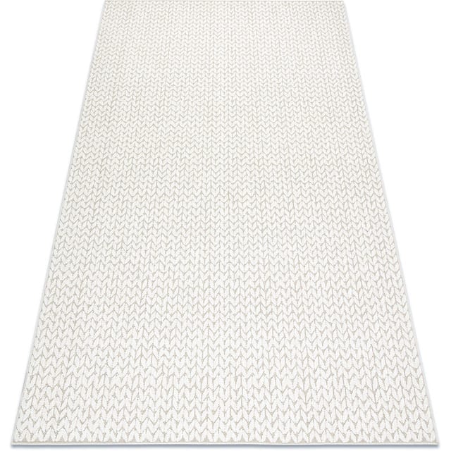 Teppich spring 20467558 Fischgrätenmuster Sisal, geschlungen - beige beige 60x110 cm