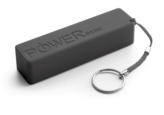 Extreme power bank quark 2000 mah schwarz