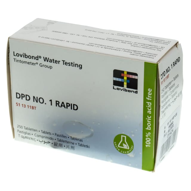 Acquavivastore - Reaktiv dpd 1 rapid für pooltester, 250 tabletten. Lovibond