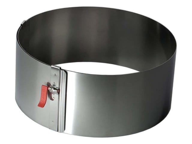 Lares 6003 Erweiterbarer Backring Edelstahl 18-30 cm