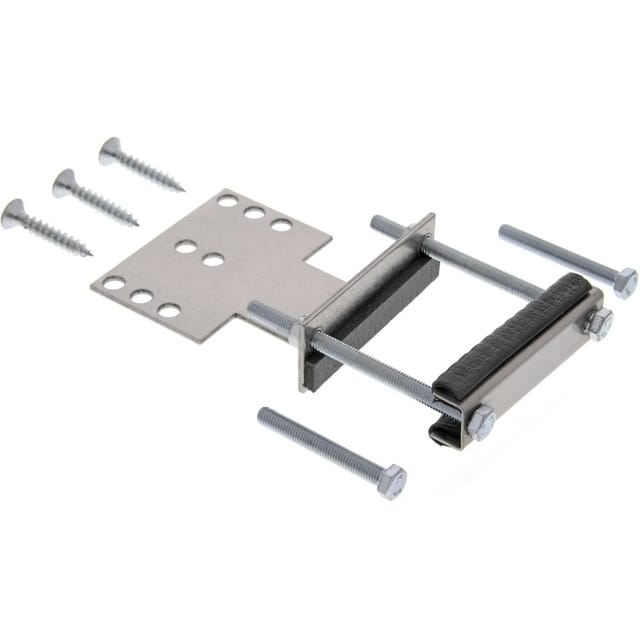 Blanco 513384 Armaturen-Verstärkungsplatte, Spülenverstärkung, Armaturenbank, Edelstahlspülen, stabile Verbindung, Klebe- oder Schraubbefestigung,