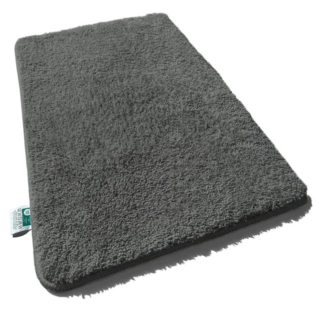 Badematten Sky Uni Stormy Grey 95 cm Durchmesser