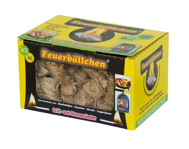 Raiffeisen-waren - Raiffeisenwaren Feuerbällchen Anzünder, Inhalt 2,5 kg, Brenndauer 10 min