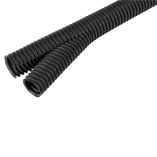 Fränkische - Rohrwerke 38402002 Co-flexPP-UV 20(10m) Wellrohr Schwarz 19.5 mm 10 m