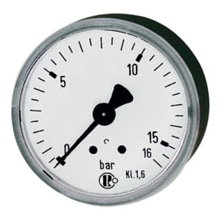 Manometer d 40 mm 0-4 bar G1/8 rue zent.