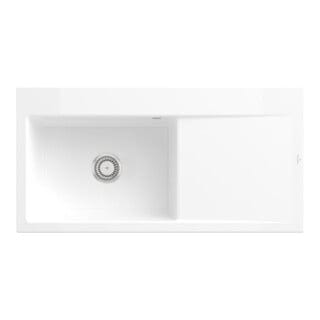 Subway Style 60 - Keramikspüle, 100x51 cm, CeramicPlus, Alpinweiß 336201R1 - Villeroy&boch