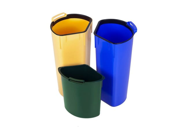 Kosz do segregacji 17 L Curver Trio