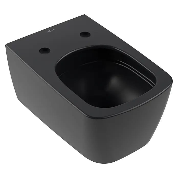 Villeroy & Boch Subway 3.0 Spülrandloses Wand-WC (Pure Black)