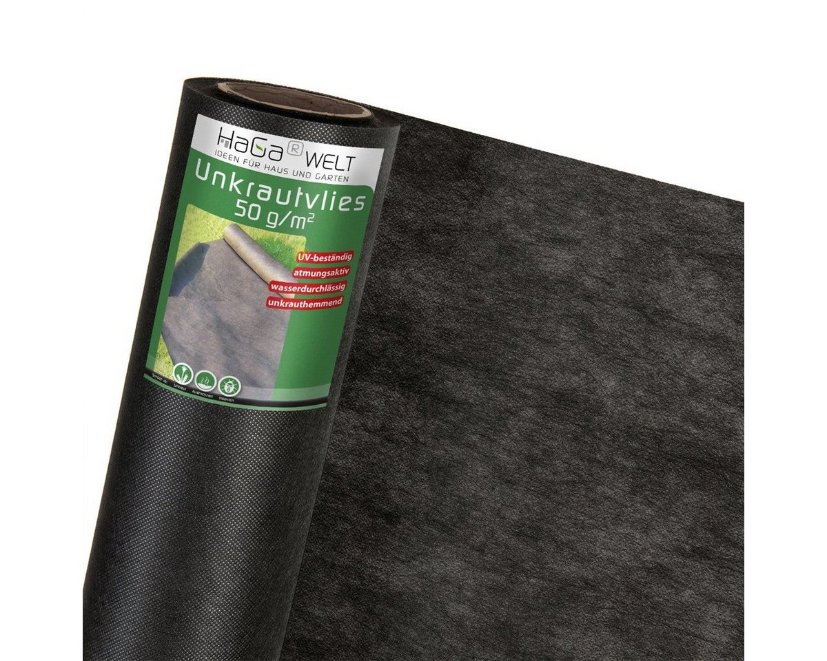 Haga - Gartenvlies (Meterware) Unkrautvlies für Gemüsebeet 50g/m² in 0,8m x 1m Bild 2