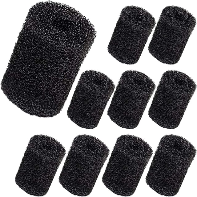 Tinor - 10 Polaris Tail Scrubber-Ersatzteile für Vac-Sweep Poolreiniger-Schlauchtülle – passend für 180,280,360,380,480,3900 Schaum am Ende des