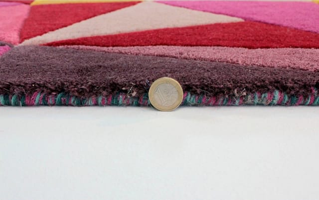 Flair Rugs Wollteppich Falmouth 120 cm x 170 cm Mehrfarbig