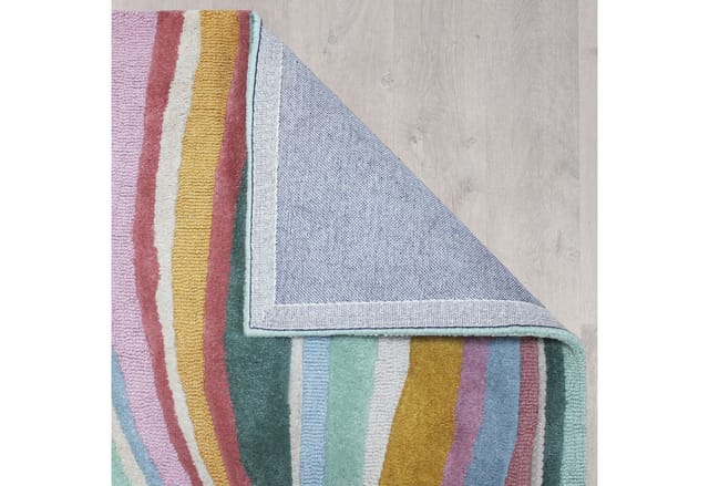 Flair Rugs Wollteppich Abstract Flow 60 cm x 230 cm Mehrfarbig